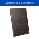 Yescom Personalized Menu Covers - 8.5x11 PU Leather Custom Printed & Color