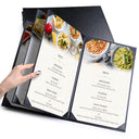 Yescom 8.5x14 PU Leather Menu Covers Set(5)