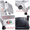 Yescom 12" Heavy Duty Meat Slicer Professional Food Slicer