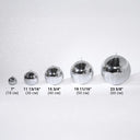 Yescom Silver Mirror Ball for 70s/80s Disco Parties Fashion Runway
