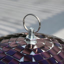 Yescom Purple Mirror Ball for Mardi Gras Awards Ceremonies