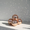 Yescom Rose Gold Mirror Ball for Beach Wedding Luxury Gala