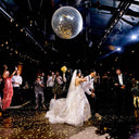 Yescom Silver Mirror Ball for 70s/80s Disco Parties Fashion Runway