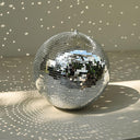 Yescom 16in Shiny Disco Ball with Motor, 8 RGB Lights for Event Party
