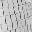 Yescom Silver Mirror Ball for 70s/80s Disco Parties Fashion Runway