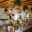 Yescom 24 Inch Mirror Ball for Disco Glam Wedding Annual Gala