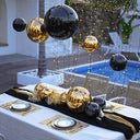 Yescom Gold Mirror Ball for Luxury Weddings Grand Openings