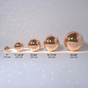Yescom Rose Gold Mirror Ball for Beach Wedding Luxury Gala