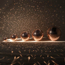 Yescom Rose Gold Mirror Ball for Beach Wedding Luxury Gala