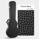 Yescom Lockable Electric Guitar Hard-Shell Case Les Paul Style Wood