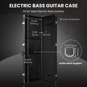 Yescom Lockable Universal Electric Bass Guitar Hard-Shell Case 48x15 in