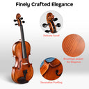Yescom Full Size Violin Advanced Student Fiddle w/ Bow Case Set A