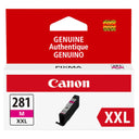 New, Pre-Owned - Canon 281 XXL Extra High Yield Magenta Ink Cartridge, 1981C001