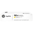 New, Pre-Owned - HP 981YC Extra High Yield Yellow PageWide Ink Cartridge, L0R19YC