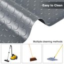 Yescom Garage Floor Mat Vinyl Roll Coin 6.5x19.5 ft