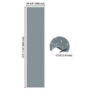Yescom Garage Floor Mat Vinyl Roll Diamond Gray