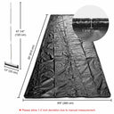 Yescom Garage Floor Containment Mat for Snow 8.5x20ft