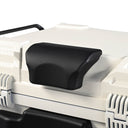 Yescom White Motorcycle Trunk Box with Backrest Scooter Tour Pack