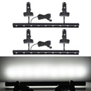 Yescom 12W 19 Inch LED Display Light w/ Clamp for Retractable Banner Stands 2 Packs
