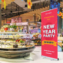 Yescom Retractable Banner Stand for Events Trade Shows Custom Printed 33x79