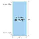 Yescom Retractable Banner Stand for Events Trade Shows Custom Printed 33x79
