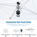 Yescom 10x10 Pop Up Canopy Tent with Bag, Optional Sidewalls