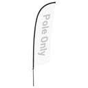 Yescom Feather Flag Pole Kit - 10 Sets, Base Type Options