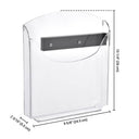 WinSpin Letter Size Acrylic Holder for Prize Wheels 2ct/Pack