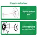 WinSpin Modular Prize Wheel Elements(Plate, Center Piece, Peg Options)