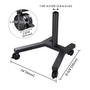 WinSpin Mobile Stand for Poles up to D2 3/8" (Prize Wheel Display Stand)