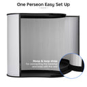 Yescom Trade Show Display Podium Table Counter Stand Black