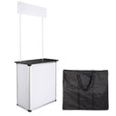 Yescom Foldable Promotional Trade Show Counter Wood Countertop Demo