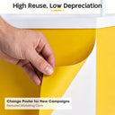 Yescom Portable Trade Show Promotion Table Counter Demo Display
