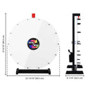Yescom Wholesale Pack - Dry Erase Spinning Wheel Blank Prize Wheel