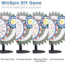 WinSpin Gears Spinning Wheel Tabletop, 24"
