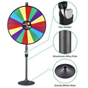 WinSpin 36" Prize Wheel Floor Stand Tabletop 18-Slot