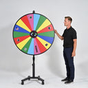 WinSpin 48" Rolling Stand Prize Wheel Color
