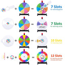 WinSpin 12" Tabletop Prize Wheel Teachers' Choice All in 1, 26-Slot