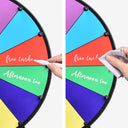 WinSpin 20" Prize Wheel Tabletop Lay Flat with Bald Eagle