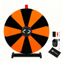WinSpin 24" Modular Dry Erase Spin Wheel Customizable Color Slots(12)