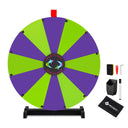 WinSpin 24" Modular Dry Erase Spin Wheel Customizable Color Slots(12)
