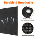 Yescom Fence Screen 90% Privacy Windscreen 6'x50'