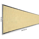 Yescom Fence Screen 90% Privacy Windscreen Fencing Mesh 4'x25'