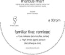 Familiar Five: Remixed [LP]