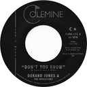 Durand Jones & The Indications - Don't You Know [Vinyl Single]