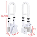 Yescom Bathroom Bathtub Grab Bar Shower Safety Handrail Adjustable