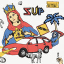 Sup - Half Red / Half Blue (Blue) [Colored Vinyl] (Red)