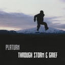 DJ Platurn - Through Storm & Grief - Icy Marble Eco-Mix [Colored Vinyl]