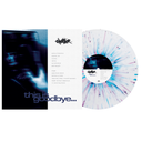 this is goodbye... [White with Magenta and Blue Dot Splatter]
