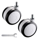 Yescom Mobile Computer Cart Swivel Caster Wheels 2Pcs